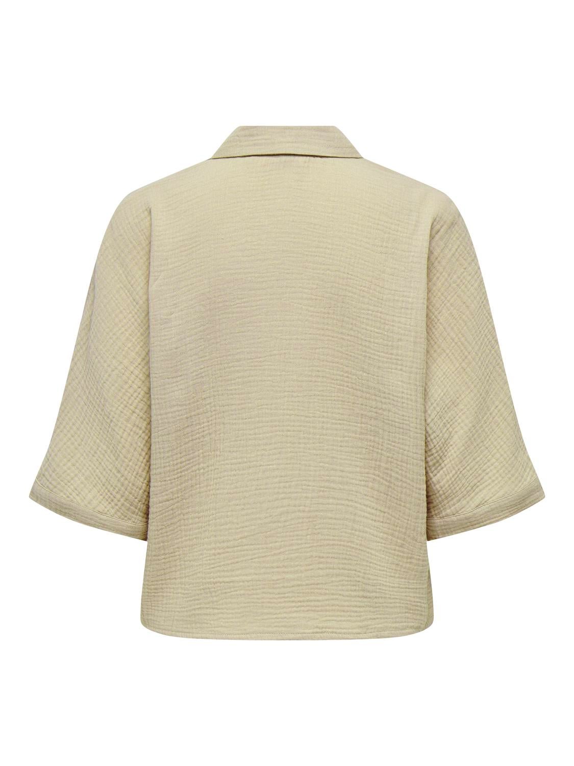 ONLTHYRA Hemd Oxford Tan