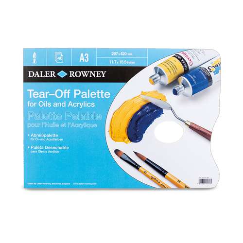 DALER ROWNEY Abreißpalette 40 Blatt DIN A3