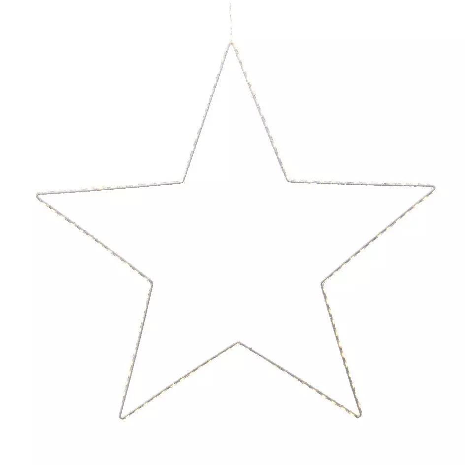 Etoile lumineuse à suspendre 175 LED (D58 cm) Kais Blanc chaud