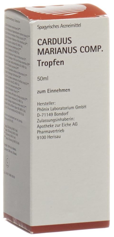 PHOENIX Carduus marianus comp liq spag Fl 50 ml