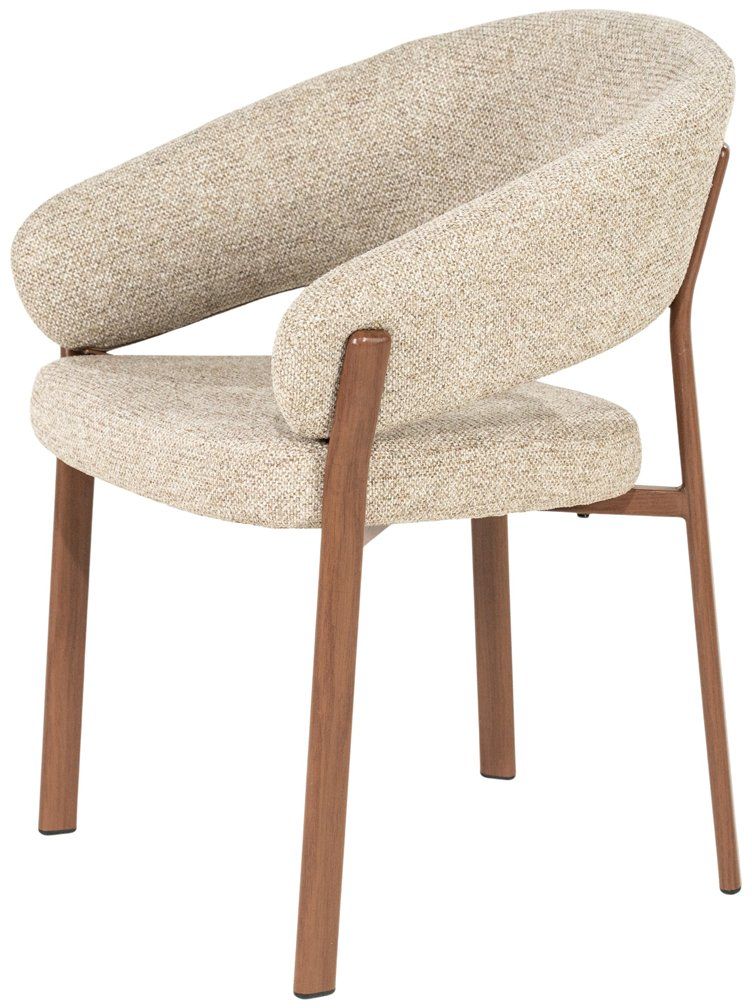 Armstoel Sedia Bruin van By Boo