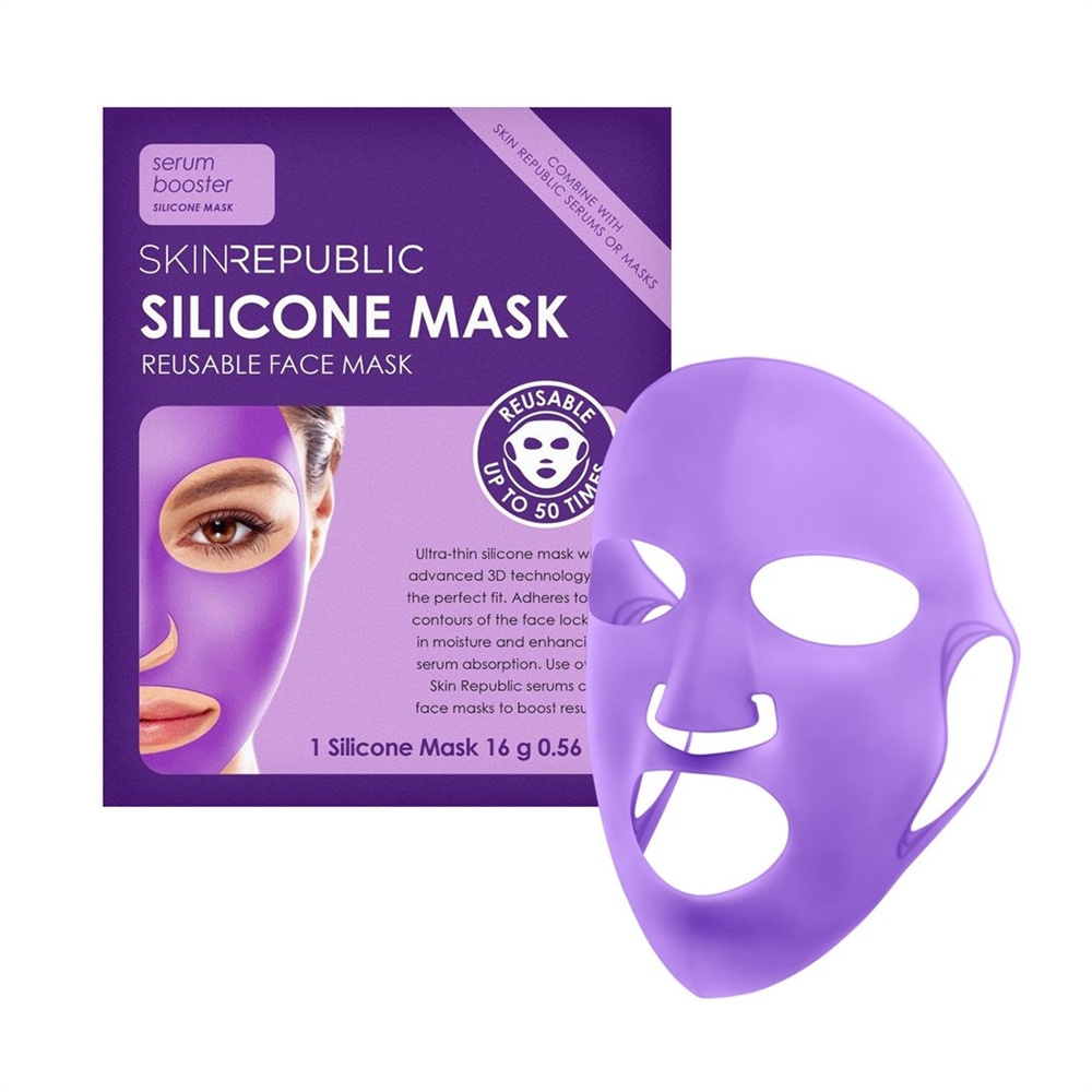 SKIN REPUBLIC Reusable Silicone Mask Btl 1 Stk