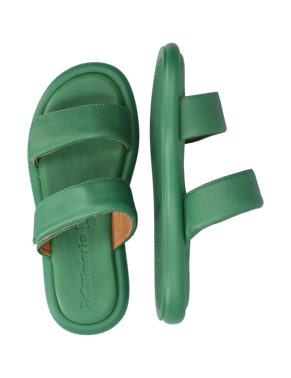 Glattleder Pantoffel