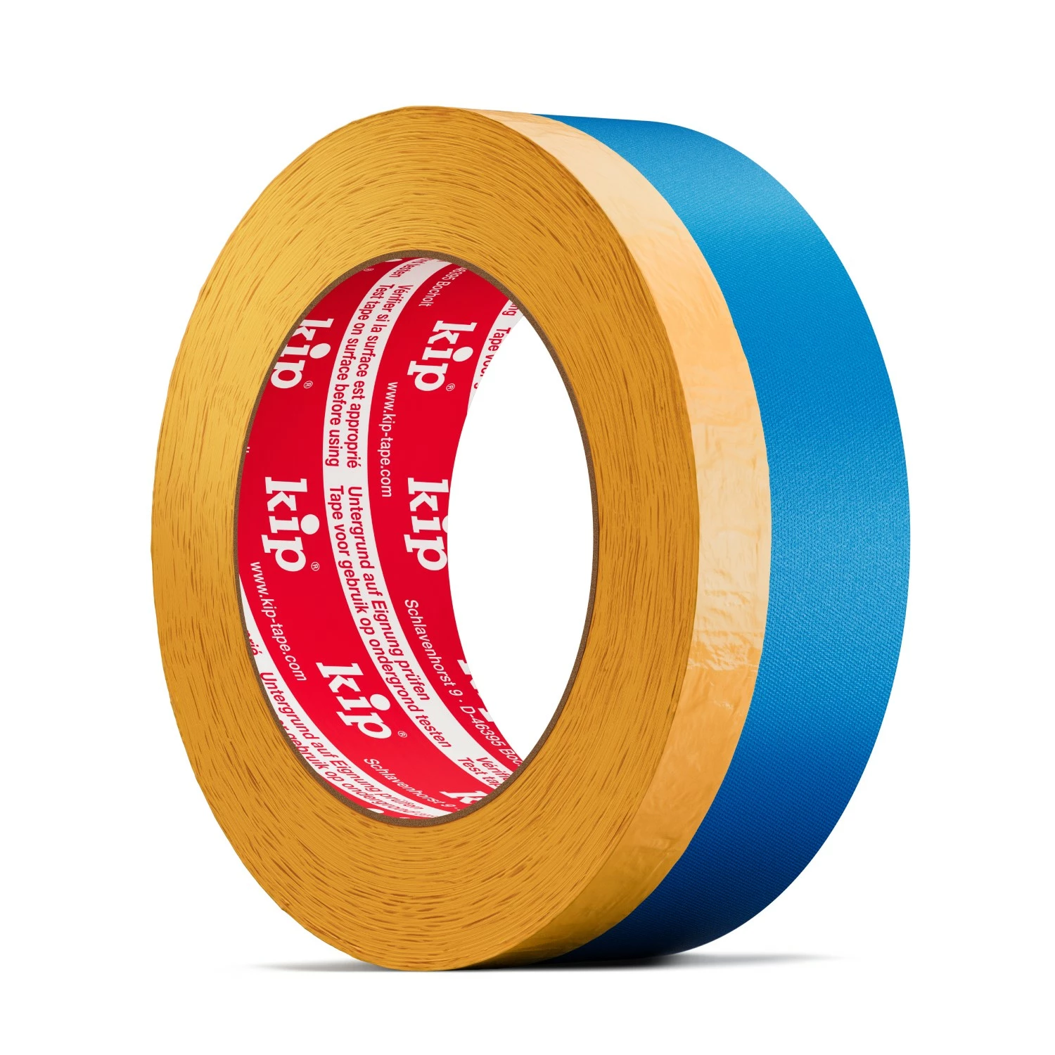 Kip Tape 367 Washi-Tec Multi-Tape - Geel/Blauw - 24/16mm x 25m