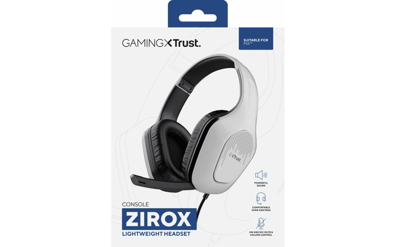 PS5 Trust GXT415PS Zirox Headset Wit