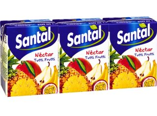 NÉCTAR SANTAL TUTTI FRUTTI 3X0.20L