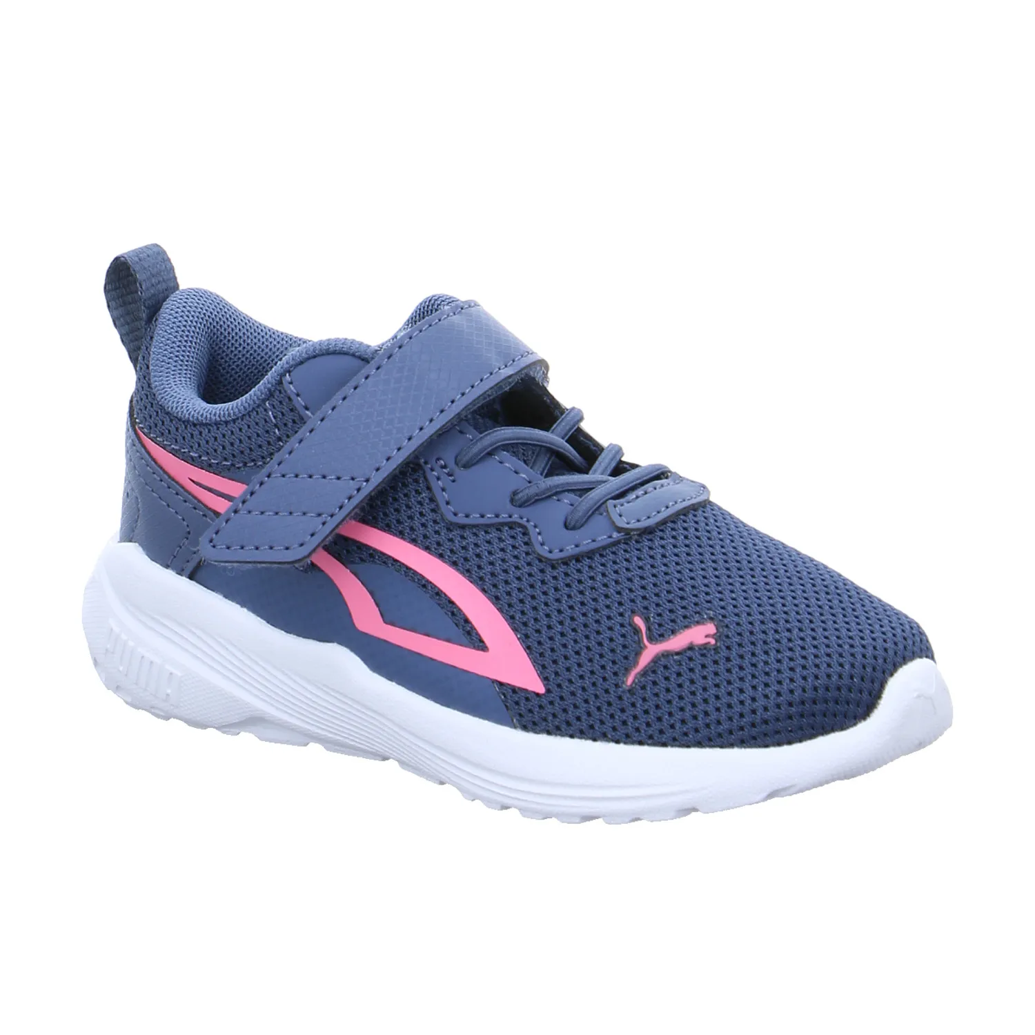 PUMA Baby-Sport-Bottine Jeansblau Textil  Sneaker