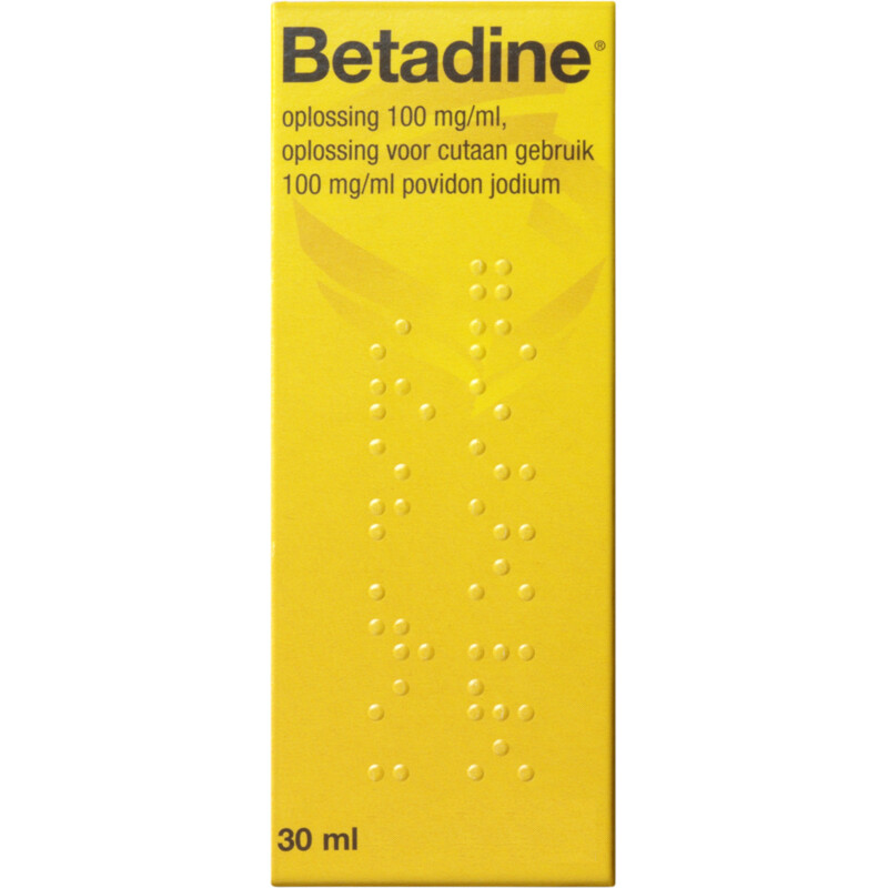 Betadine Oplossing voor cutaan gebruik