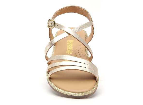 Bopy nu pieds enfant fontaine or
