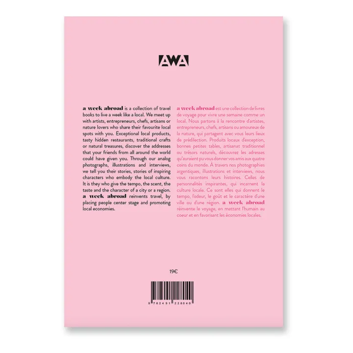 A Week Abroad Livre de voyage - Marseille | Rose