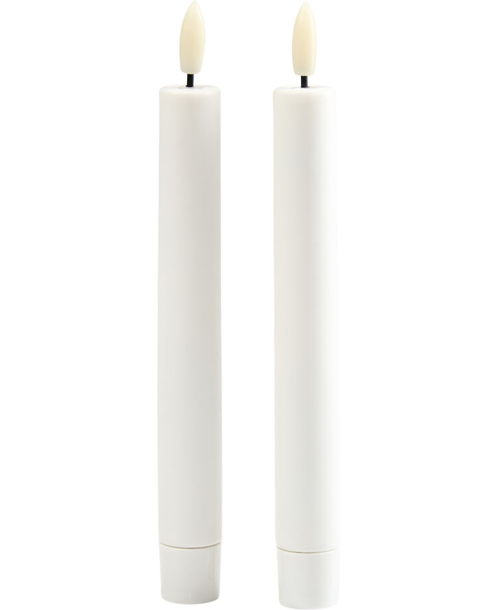 Sirius Sille Genopladelig Krone 2 stk sæt White