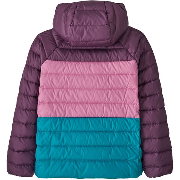Doudoune ski PATAGONIA K'S REVERSIBLE DOWN SWEATER HOODY PLANET PINK