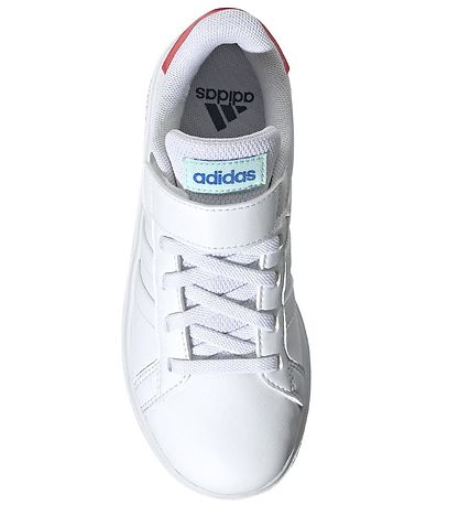 adidas Performance Sko -  GrønD COURT 2.0 EL - Hvid/R?d