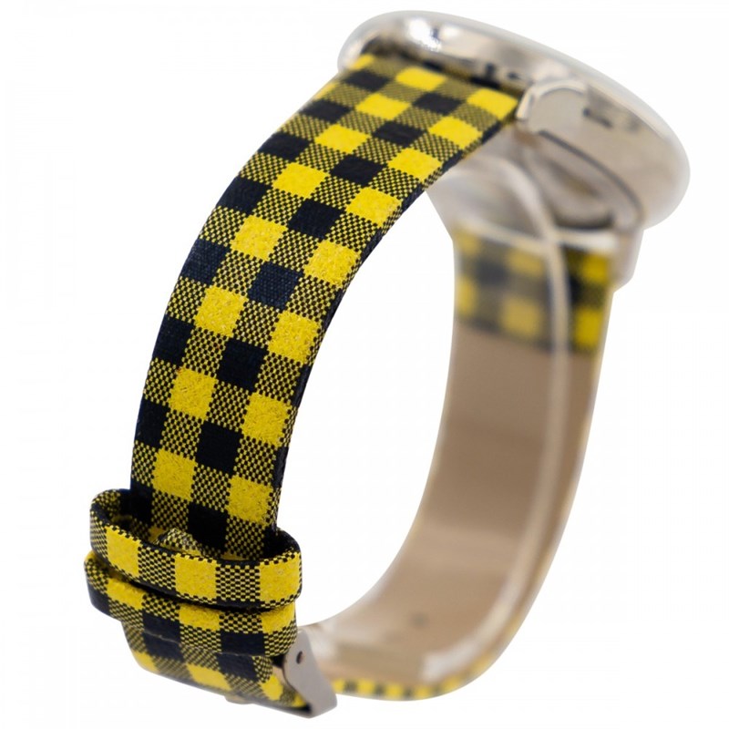 Montre Femme CHTIME bracelet Cuir Jaune