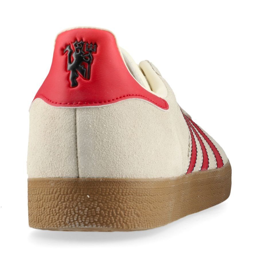 adidas Chaussures Gazelle Terrace Icons Manchester United - Blanc/Mufc Red/Noir