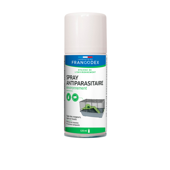 Spray antiparasitaire rongeurs 125ml