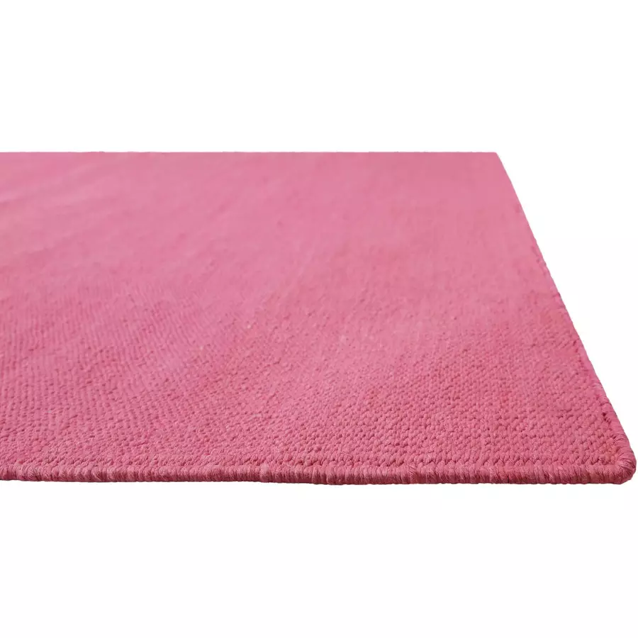 Green Looop Handweb-Teppich Nizza pink