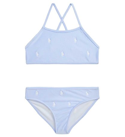 Polo Ralph Lauren Bikini - Uhr Hill - Blau m. Logos