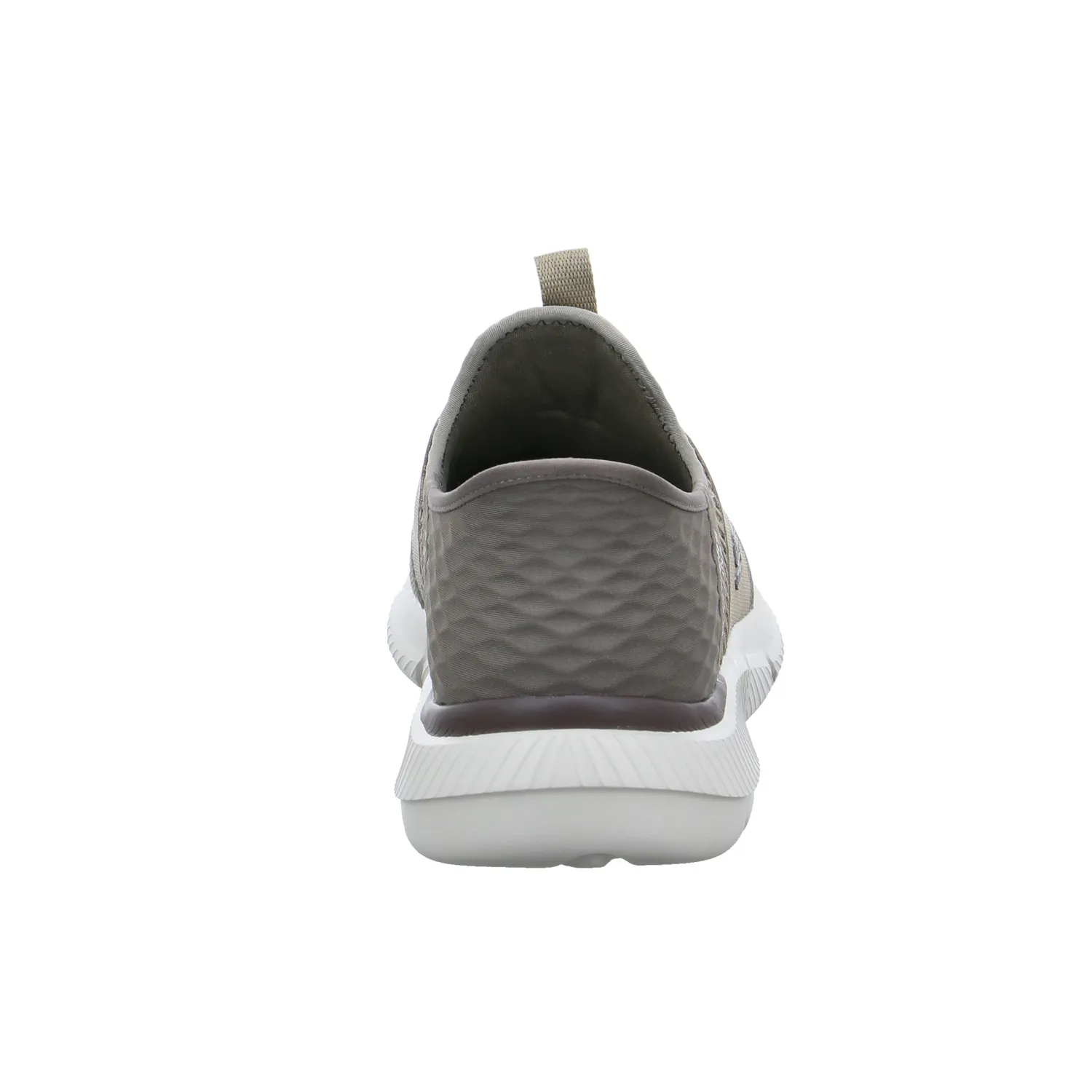 SKECHERS Halbschuhe Sneaker Stoff Taupe Synthetik