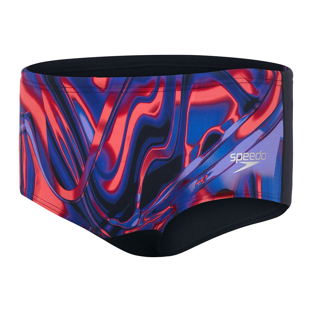 Speedo ALLOVER DIGITAL - Slip de bain Homme blackred