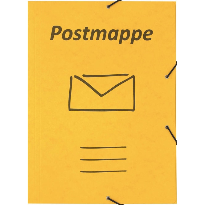 Stylex - Postmappe DIN A4 - gelb