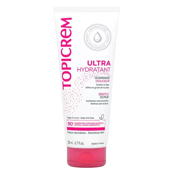 Topicrem Esfoliante Suave para Rosto e Corpo 200ml