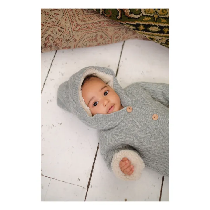 Louise Misha Pilote Laine et Coton Fourré David | Bleu