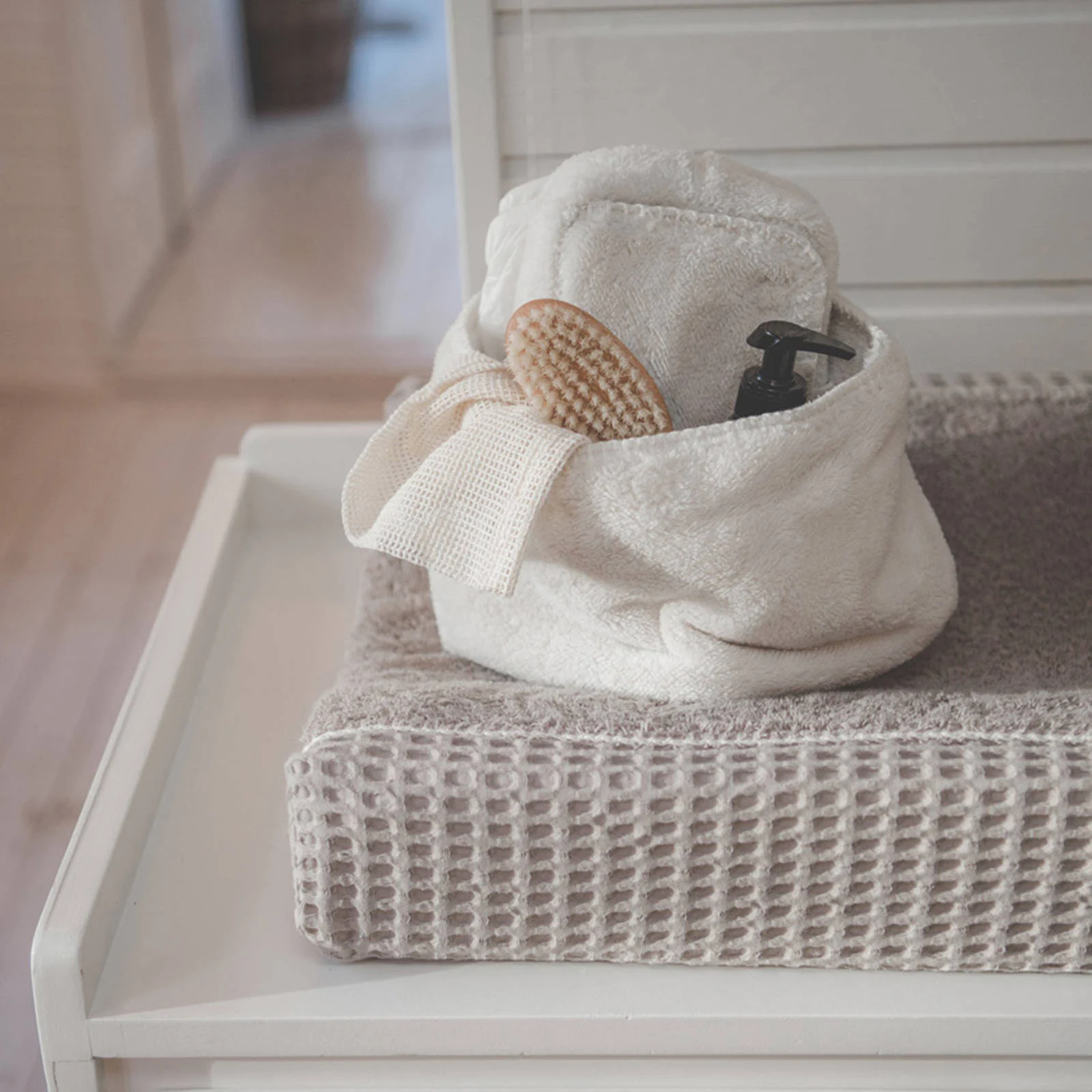 Koeka Malmo commode mandje pebble
