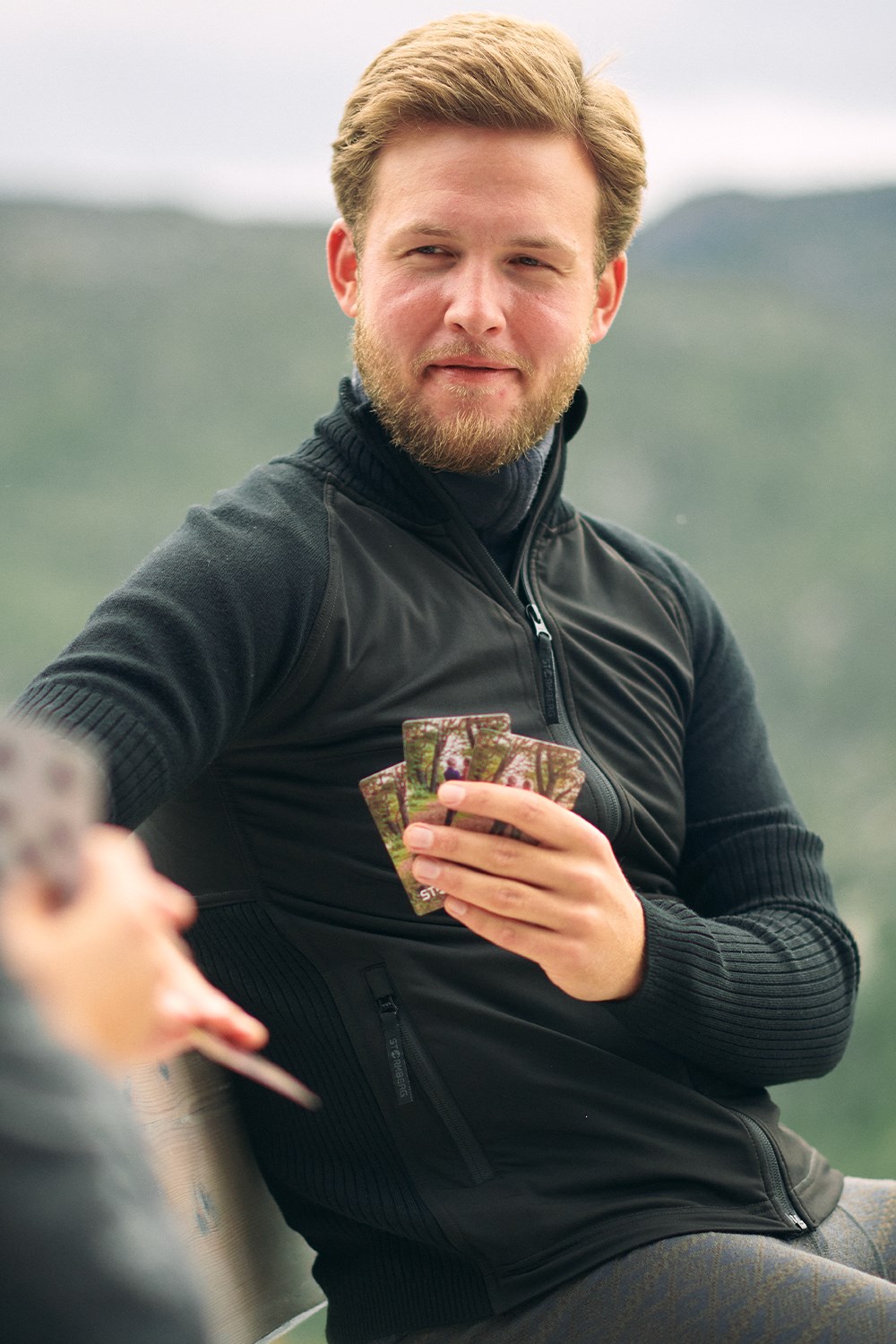 Stormberg Svartdal hybrid ulljakke