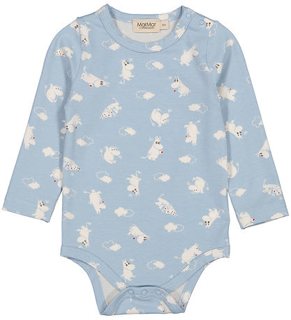 MarMar Body l/ä - Modal - Benedikte - Blue MOOMIN