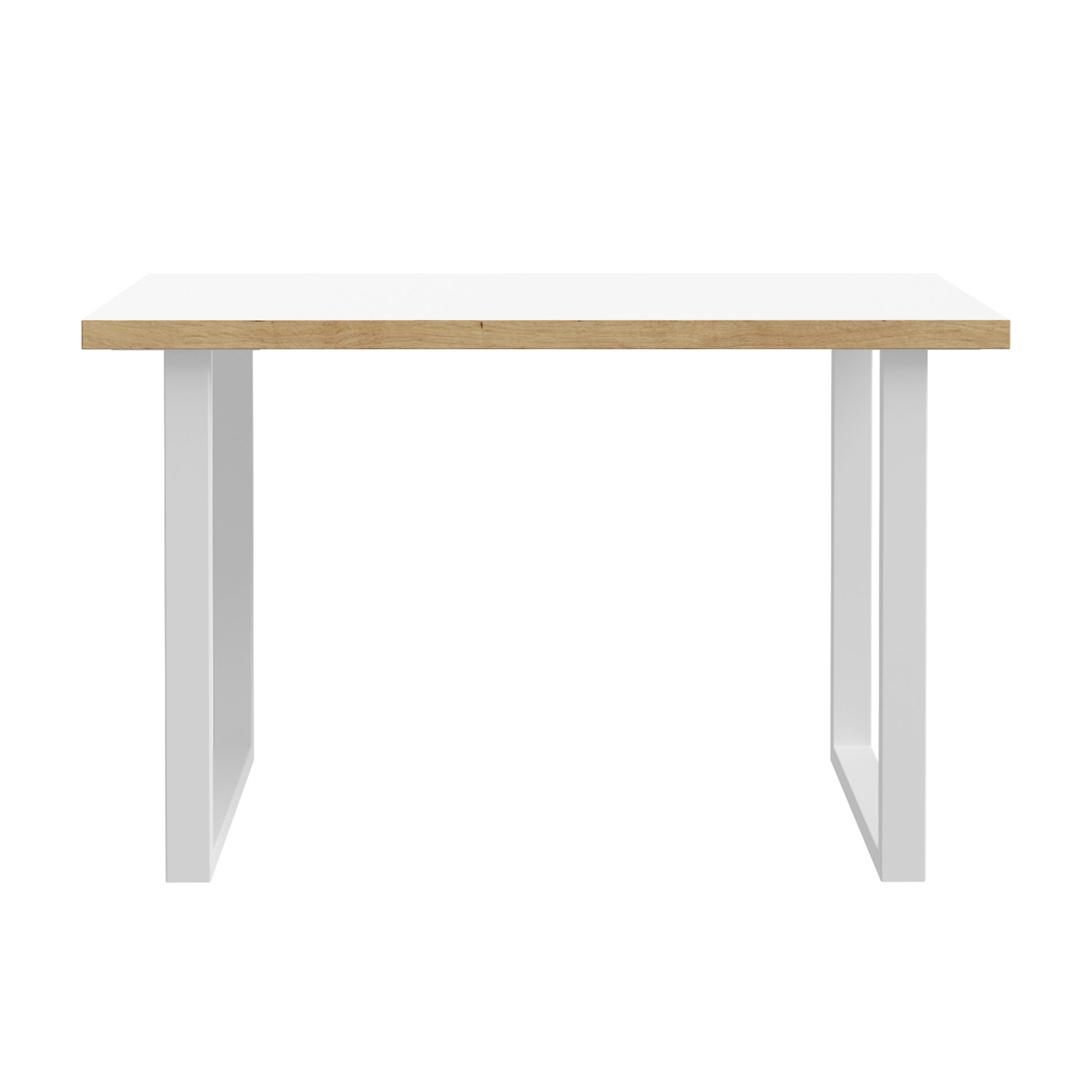 Schreibtisch - weiß-Artisan Eiche - 120 cm