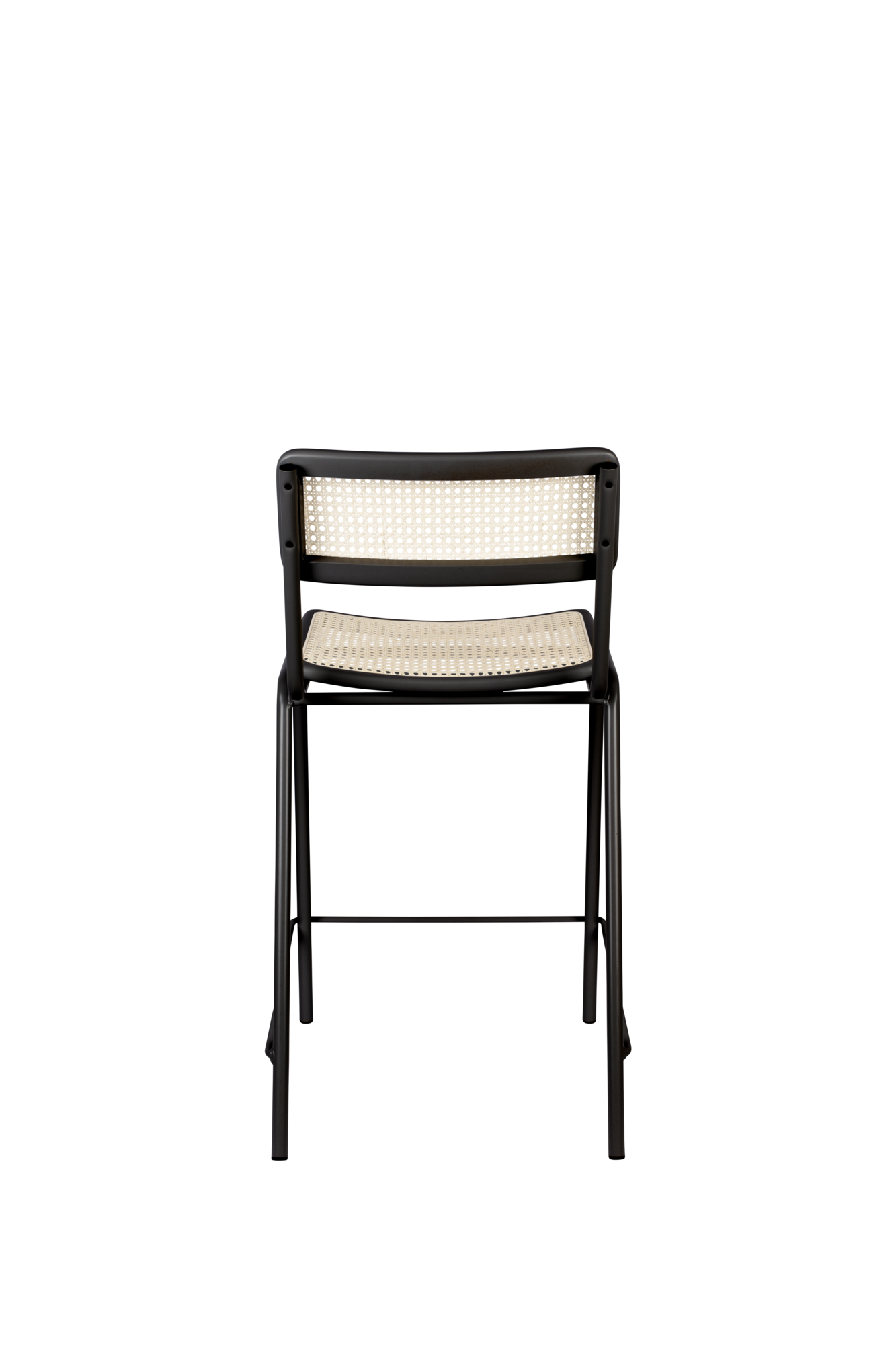 Zuiver Jort Barkruk 66,50 cm Zwart/Naturel