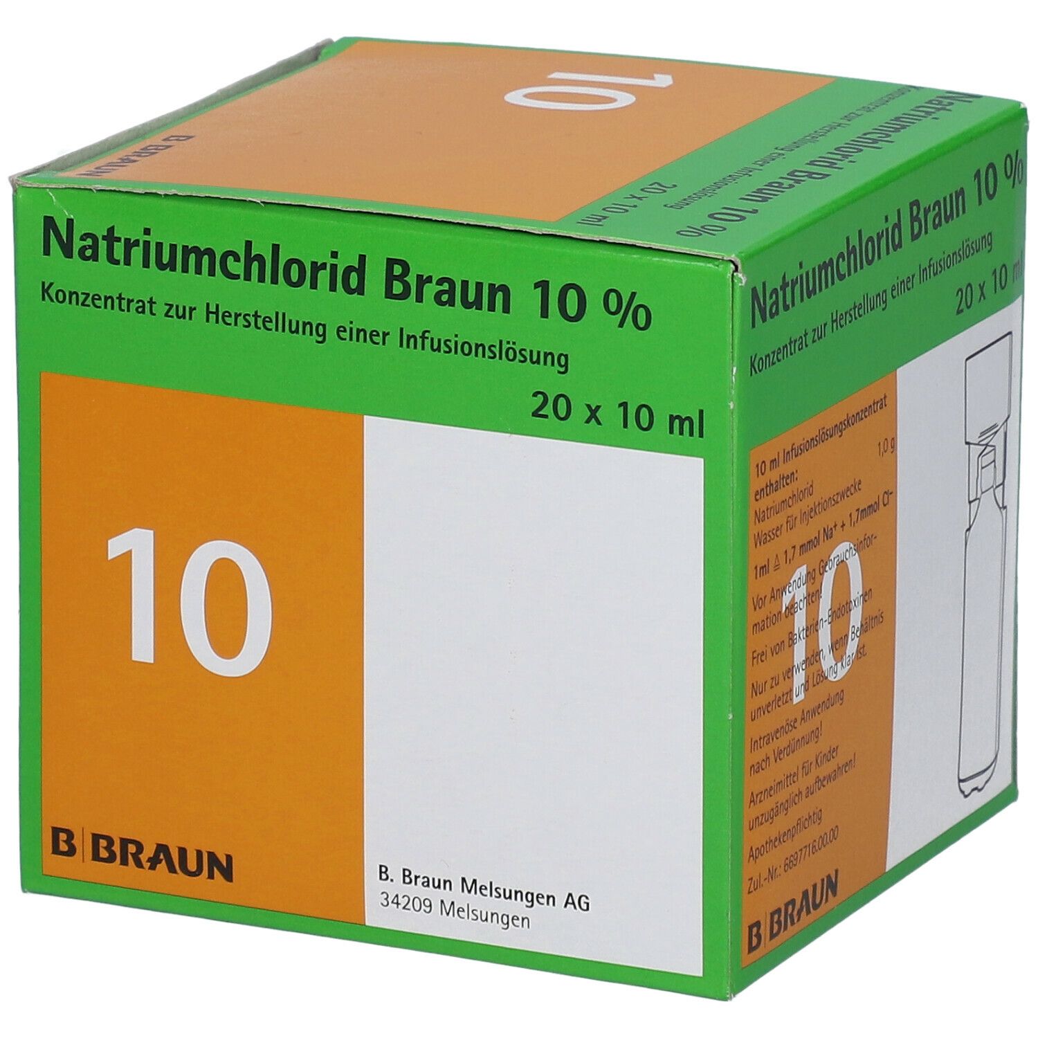 Natriumchlorid B. Braun 10% MPC Elektrolytkonzentrat