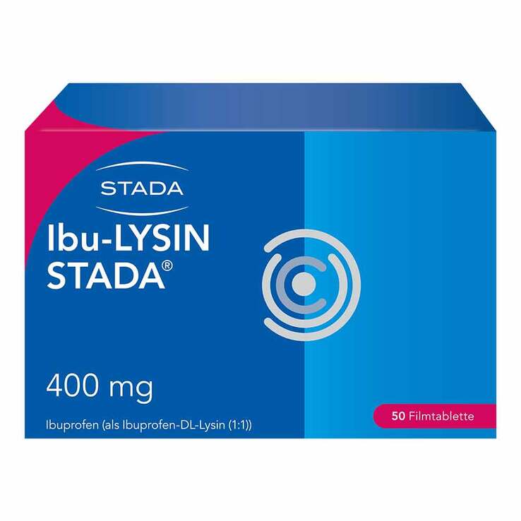 Ibu-LYSIN STADA® 400 mg Filmtabletten, 50 St
