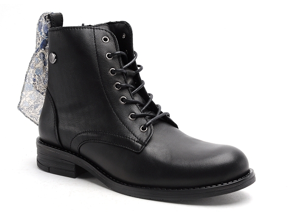 Margarita mariotti boots bottine plates femme punk madonna cuir noir