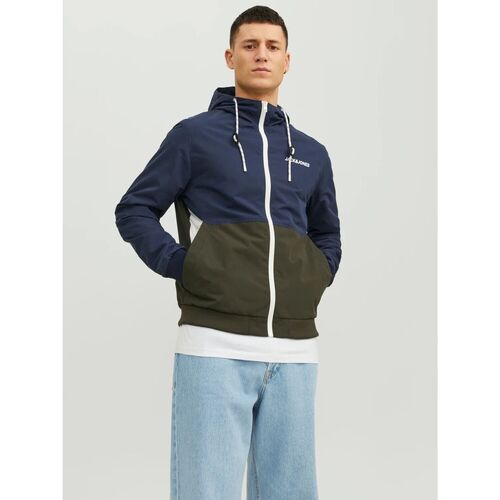 Jack & Jones - 12200208 RUSH-NAVY/ROSIN/WHITE Azul