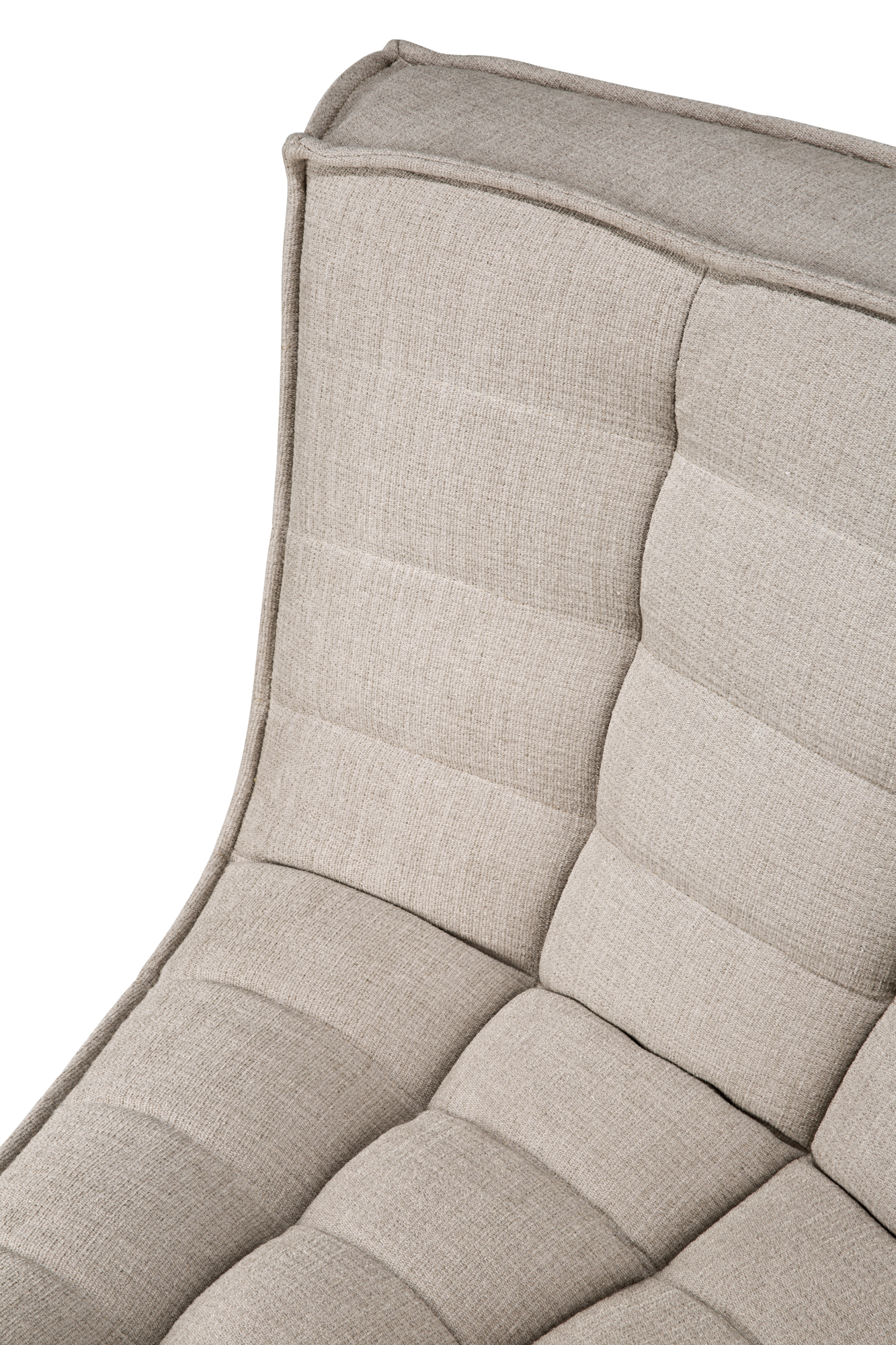 Sofa N701 45° round corner - beige