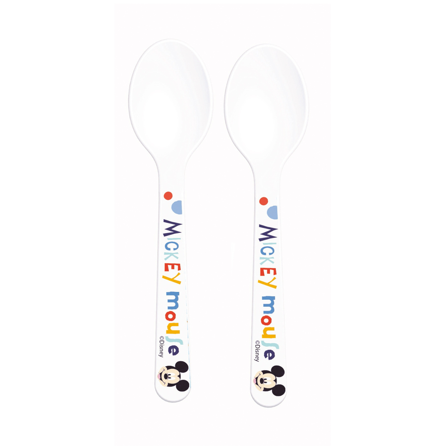 Stor Löffel mit Etui 2er-Set - Mickey cool