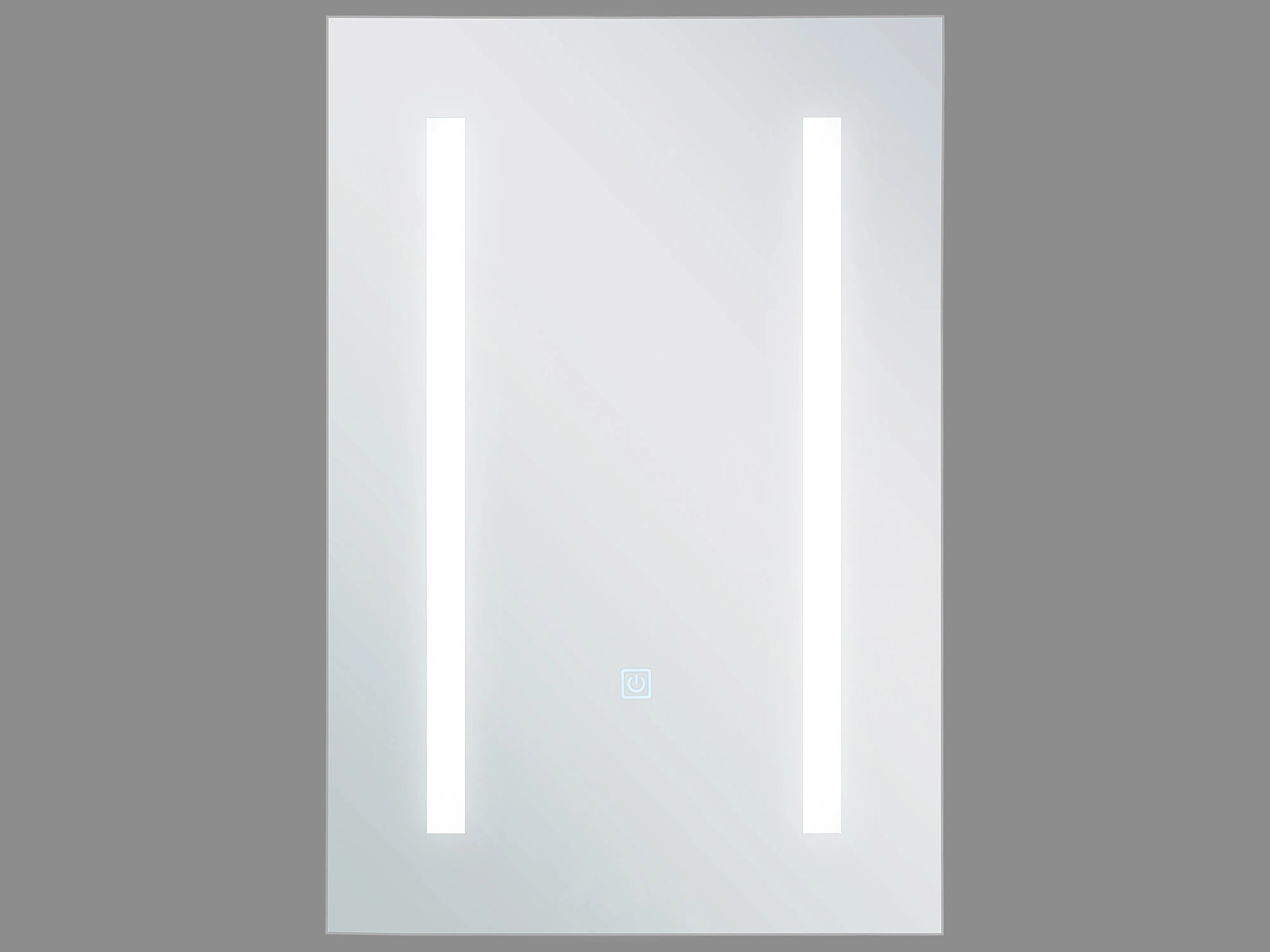 Badkamer wandkast met spiegel LED CAMERON 40 cm 60 cm Wit