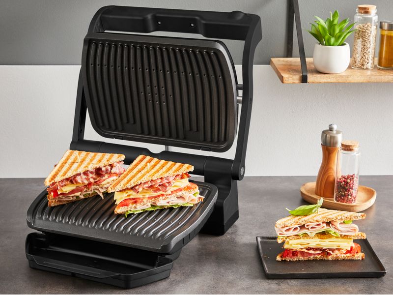 Tefal OptiGrill  GC7178 2000 W Intelligenter Kontaktgrill