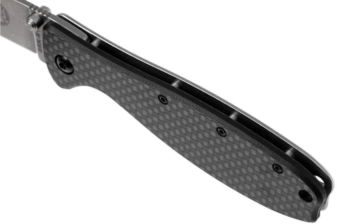 ESEE Knives Zancudo D2 Carbonfiber-Stonewashed, BRKR2CF zakmes