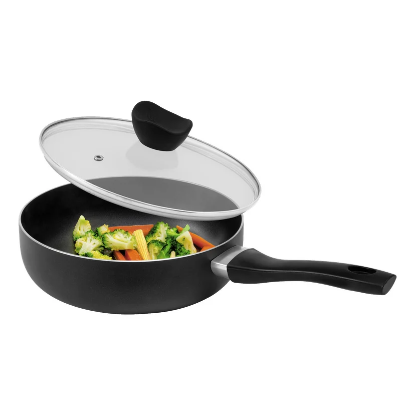 Traktørpanne med lokk Ø24 cm
