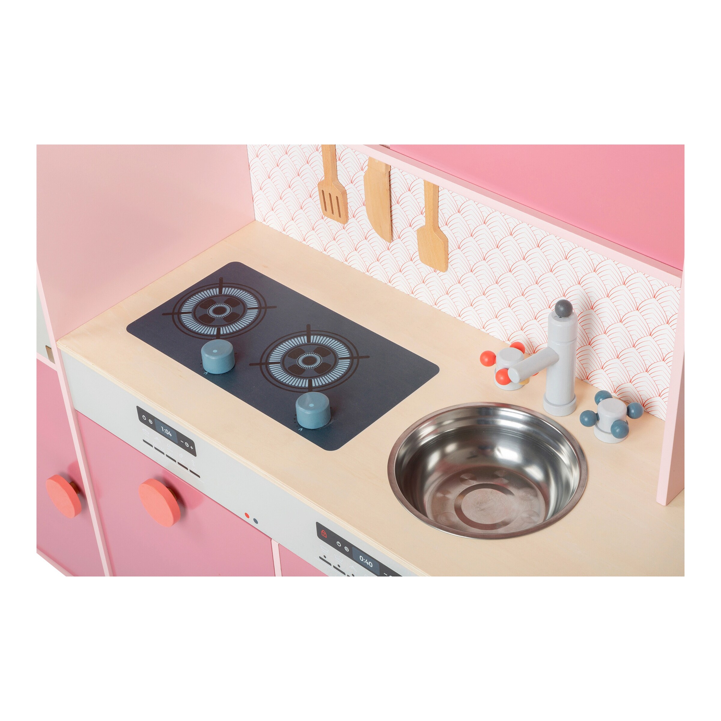 small foot Kinderküche Rosa Gourmet