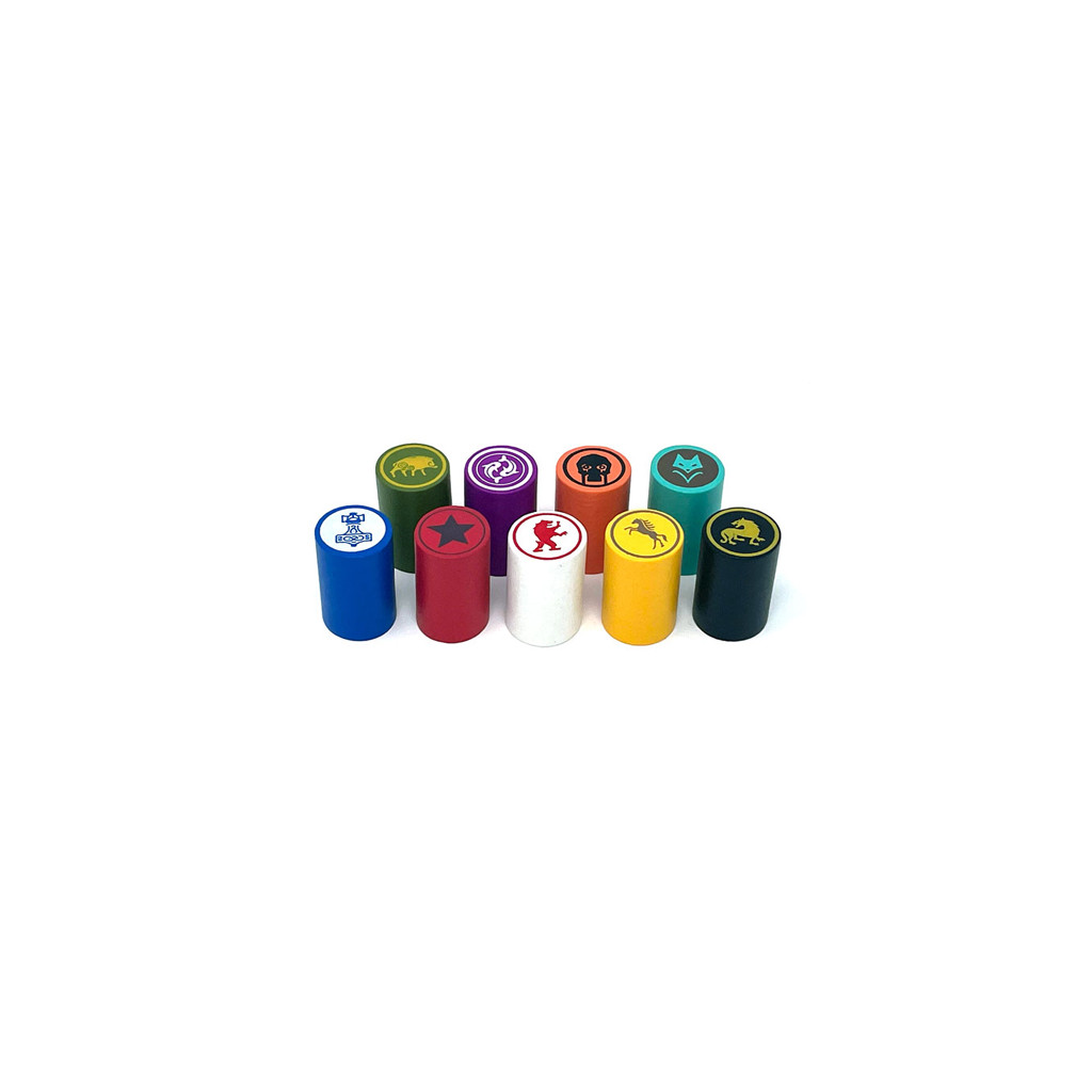 Set de Pions Meeple Source - Scythe : Actions
