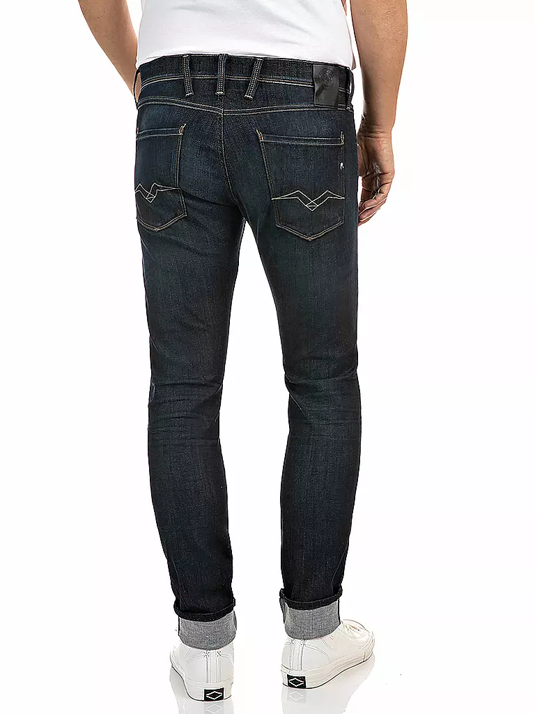 REPLAY Jeans Slim Fit Ambass Hyperflex Reused schwarz