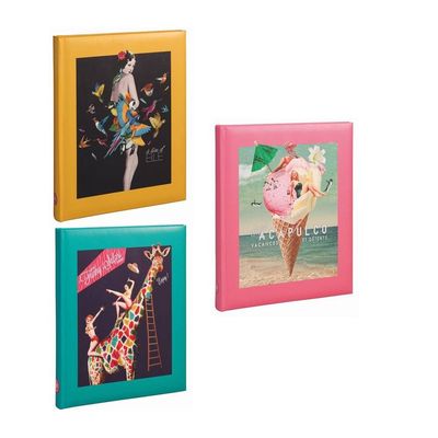 Album photos Échappées d'elles - 30,5 x 28 cm - 60 pages - différents modèles disponibles