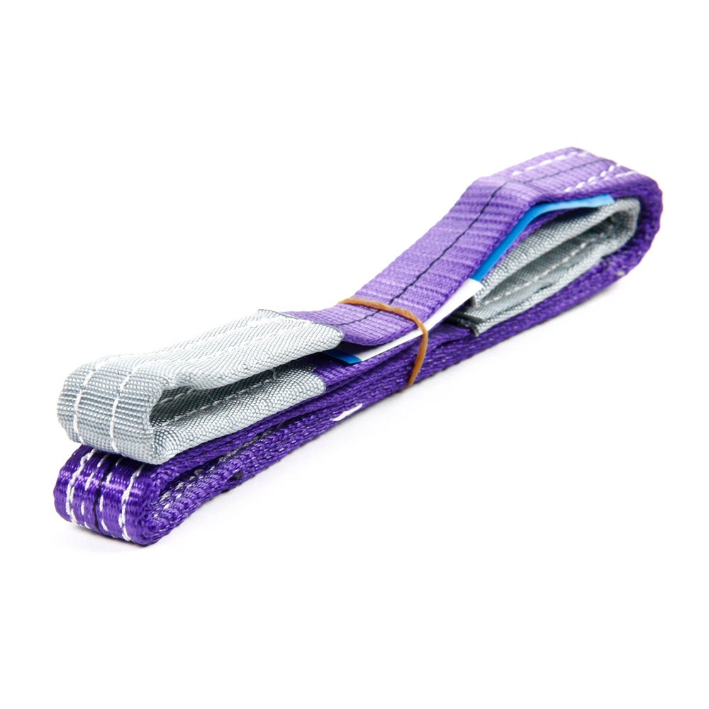 Innox HV01001000 platte dubbele hijsband, 1T 1 meter paars