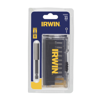 Irwin schroefbitset Torx 25 mm 10-delig T10-T40 (Inclusief schroefbithouder)