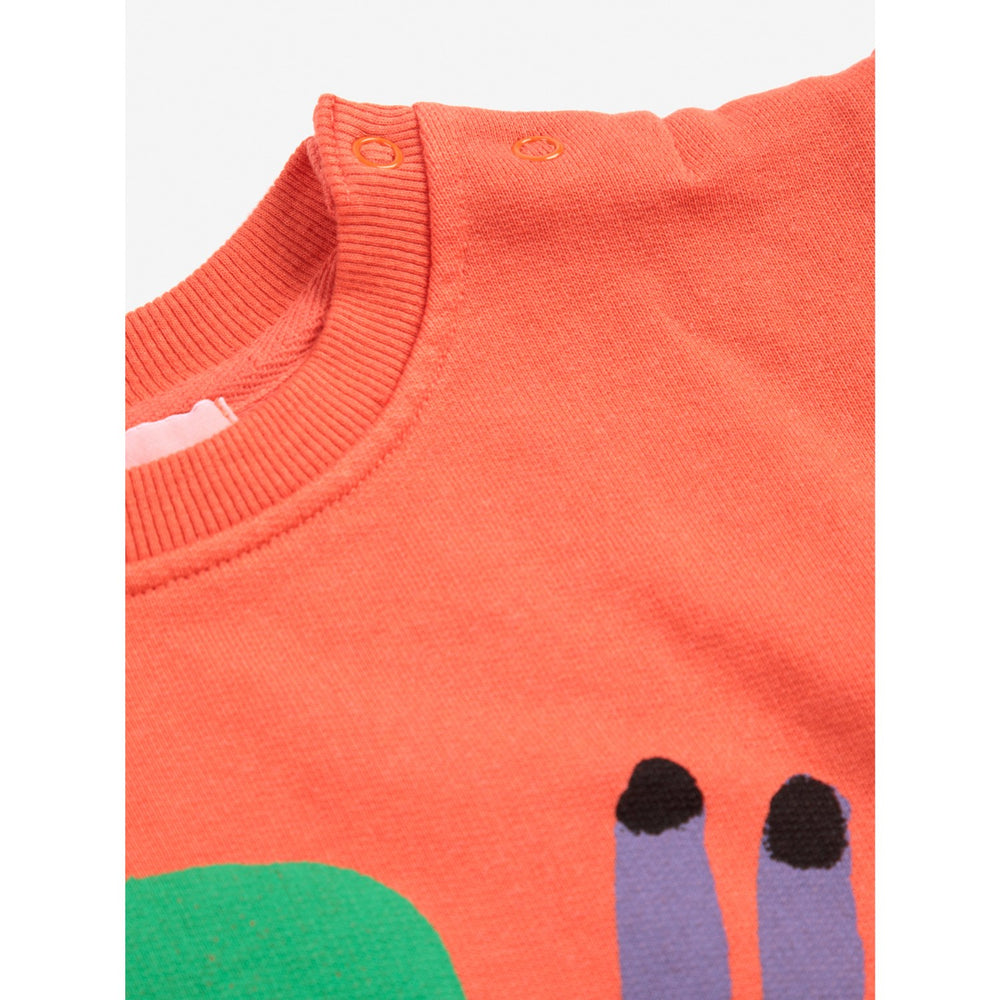 Køb Bobo Choses Red Funny Snail Sweatshirt