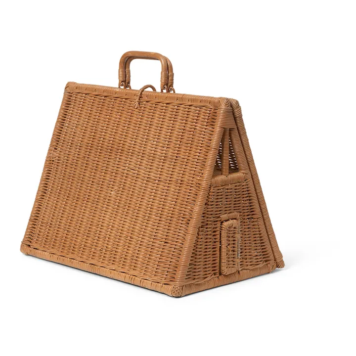 Ferm Living Kids Maison en rotin tressé